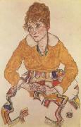Egon Schiele Portrait of the Artist's Wife (mk12)